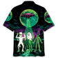 Alien Halloween Horror Boo Hawaiian Shirt