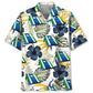 Island Aloha Cornhole Hawaiian Shirt For Tropical Holidays, Outdoor Gatherings, And Everyday Comfort