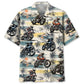 Island Aloha Flat Track Bike Racing Hawaiian Shirt For Motorsport Events, Beach Travel, And Thoughtful Gift Giving