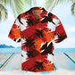 Summer Military Aviation Hawaiian Shirt For Patriotic Events, Summer Travel, And Casual Outdoor Wear