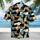 Summer Black Cat Hawaiian Shirt For Nature Fans, Resort Trips, And Comfortable Warm Weather Wear