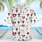 Summer Christian Hawaiian Shirt For Island Getaways, Outdoor Gatherings, And Comfortable Summer Wear
