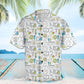 Summer Computer Program Hawaiian Shirt For Summer Vacation, Beach Travel, And Casual Wear