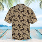 Summer Cowboy Hawaiian Shirt For Coastal Travel, Casual Events, And Comfortable Summer Wear