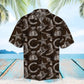 Summer Cowboy Hawaiian Shirt For Island Vacations, Resort Wear, And Relaxed Seasonal Style