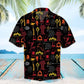 Summer Firefighter Hawaiian Shirt For Beach Days, Coastal Adventures, And Thoughtful Gift Giving