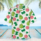 Summer Guava Exotic Fruits Hawaiian Shirt For Island Getaways, Outdoor Gatherings, And Comfortable Summer Wear