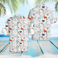 Summer Llama Hawaiian Shirt For Island Getaways, Outdoor Gatherings, And Comfortable Summer Wear
