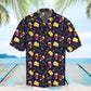Summer Red Wine Cheese Hawaiian Shirt For Tropical Holidays, Outdoor Gatherings, And Everyday Comfort