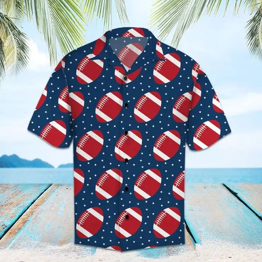 Summer Rugby Hawaiian Shirt For Tropical Holidays, Outdoor Gatherings, And Everyday Comfort
