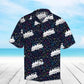 Summer Train Hawaiian Shirt For Tropical Holidays, Outdoor Gatherings, And Everyday Comfort