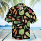 Summer Vegan Hawaiian Shirt For Coastal Travel, Casual Events, And Comfortable Summer Wear