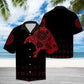 Summer Viking Hawaiian Shirt For Summer Vacation, Beach Travel, And Casual Wear