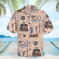 Summer Viking Hawaiian Shirt For Tropical Holidays, Outdoor Gatherings, And Everyday Comfort