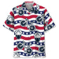 American Cycling Hawaiian Shirt For Island Vacations, Resort Wear, And Relaxed Seasonal Style
