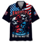 American Heritage Graphic Hawaiian Shirt For Holiday Gatherings, Coastal Trips, And Proud Seasonal Style
