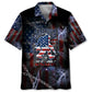 American Bigfoot Heritage Hawaiian Shirt For Heritage Inspired Events, Beach Travel, And Thoughtful Gifting