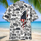 American Photographer Hawaiian Shirt For Coastal Travel, Casual Events, And Comfortable Summer Wear