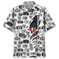 American Photographer Hawaiian Shirt For Coastal Travel, Casual Events, And Comfortable Summer Wear