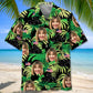 American Military Couple Tank Hawaiian Shirt For Tropical Holidays, Outdoor Gatherings, And Everyday Comfort