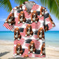 American Basset Hound Hawaiian Shirt For Coastal Travel, Casual Events, And Comfortable Summer Wear