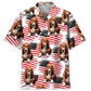 American Basset Hound Hawaiian Shirt For Coastal Travel, Casual Events, And Comfortable Summer Wear