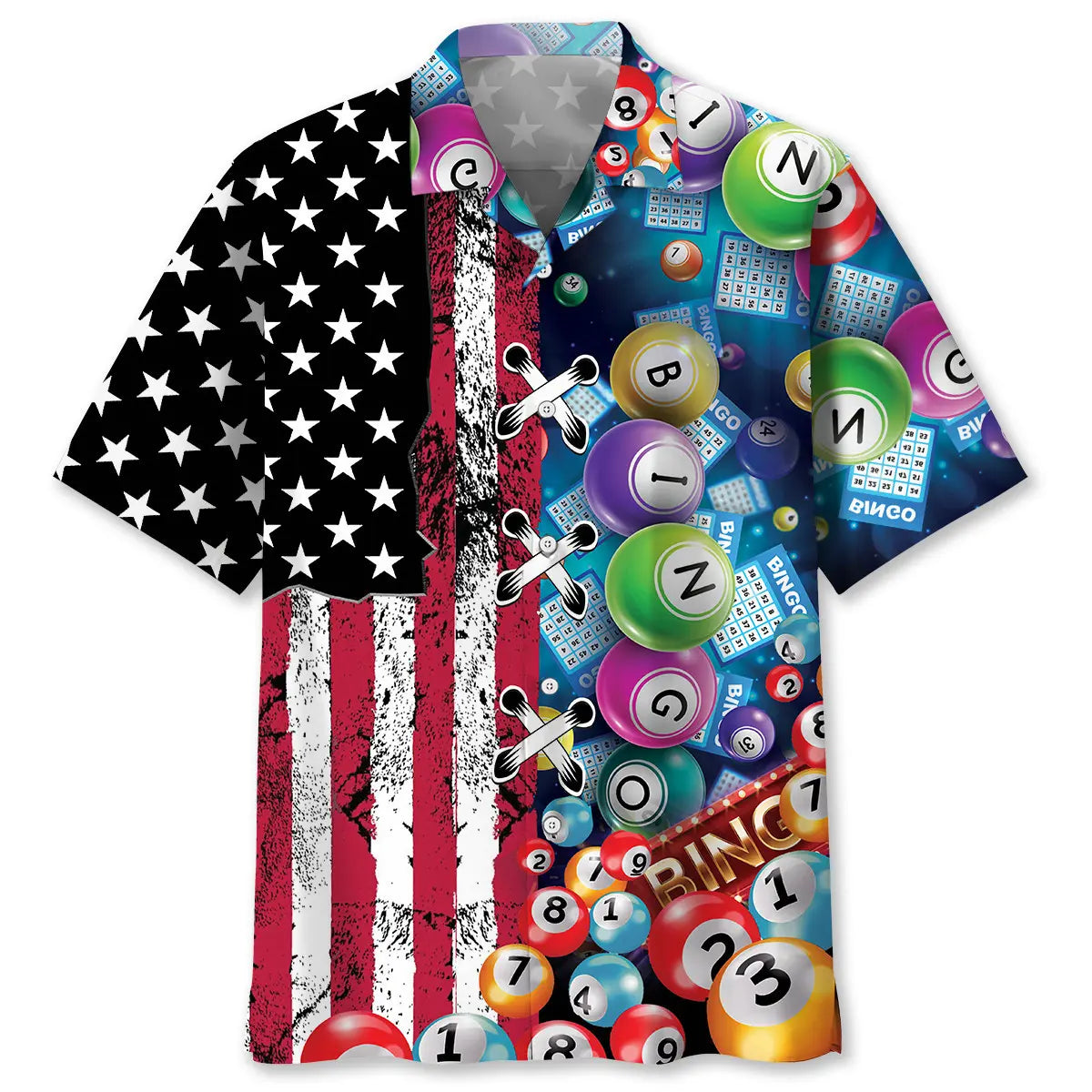 American Bingo Hawaiian Shirt For Beach Days, Summer Outings, And Thoughtful Gift Giving