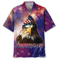 Patriotic American Eagle Hawaiian Shirt For Island Vacations, Resort Wear, And Relaxed Seasonal Style