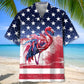 American Flamingo Hawaiian Shirt For Beach Days, Summer Outings, And Thoughtful Gift Giving
