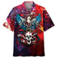 American Freedom Hawaiian Shirt For Vacation Cruise, Resort Escape, And Relaxed Summer Style
