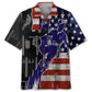 American Lineman Proud Hawaiian Shirt For Beach Travel, Cruise Journey, And Relaxed Resort Style