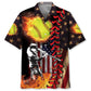 American Softball Hawaiian Shirt For Tropical Holidays, Outdoor Gatherings, And Everyday Comfort