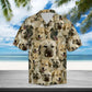 Summer Anatolian Shepherd Hawaiian Shirt For Tropical Holidays, Resort Trips, And Relaxed Coastal Style