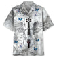 Angel Wings Violin Hawaiian Shirt For Tropical Holidays, Outdoor Gatherings, And Everyday Comfort