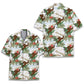 Island Bigfoot Riding Dinosaur Aloha Hawaiian Shirt For Coastal Travel, Casual Events, And Comfortable Summer Wear