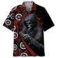 Archery Rose Hawaiian Shirt For Island Vacations, Resort Wear, And Relaxed Seasonal Style