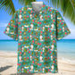 Australian Shepherd Beach Hawaiian Shirt For Beach Days, Coastal Adventures, And Thoughtful Gift Giving