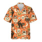 Halloween Island Pumpkin Cat Aloha Hawaiian Shirt For Halloween Parties, Beach Trips, And Bold Seasonal Style