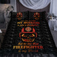 Firefighter Pride Bedding Cover For Firefighter Bedroom Decor