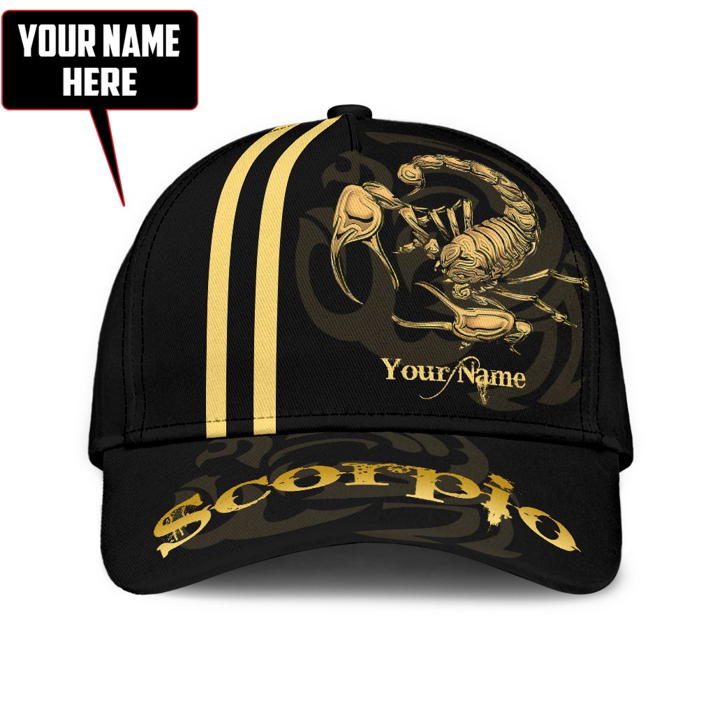 Scorpio Custom All Over Print Classic Cap For Casual Gatherings Travel And Thoughtful Gift Giving