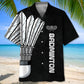 Badminton Creative Pattern Hawaiian Shirt For Summer Vacation, Beach Travel, And Casual Wear