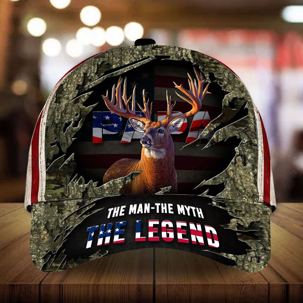 Best Papa Deer Hunting Classic Cap For Outdoor Travel Parties And Thoughtful Holiday Gifting