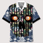 Floral Baseball Skull Hawaiian Shirt For Island Vacations, Casual Events, And Distinctive Seasonal Style