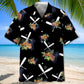 Baseball Nature Hawaiian Shirt For Coastal Travel, Casual Events, And Comfortable Summer Wear