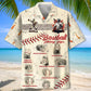 Baseball Pitching Grips Hawaiian Shirt For Resort Trips, Coastal Parties, And Warm Weather Style