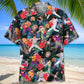 Tropical Baseball Hawaiian Shirt For Tropical Holidays, Resort Trips, And Relaxed Coastal Style