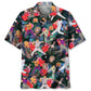 Tropical Baseball Hawaiian Shirt For Tropical Holidays, Resort Trips, And Relaxed Coastal Style