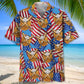 American Baseball Hawaiian Shirt For Tropical Holidays, Outdoor Gatherings, And Everyday Comfort