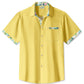 Colorful Floral Summer Solid Block Hawaiian Shirt For Summer Vacation, Beach Travel, And Casual Wear