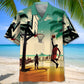 Basketball Beach Hawaiian Shirt For Resort Trips, Coastal Parties, And Warm Weather Style